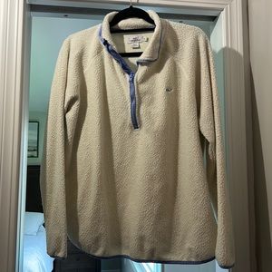 Vineyard Vines Fuzzy Quarter Zip